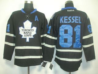 nhl Toronto Maple Leafs #81 Phil Kessel Black Ice Jersey