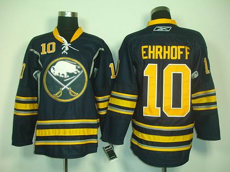 nhl buffalo sabres #10 ehrhoff dk blue