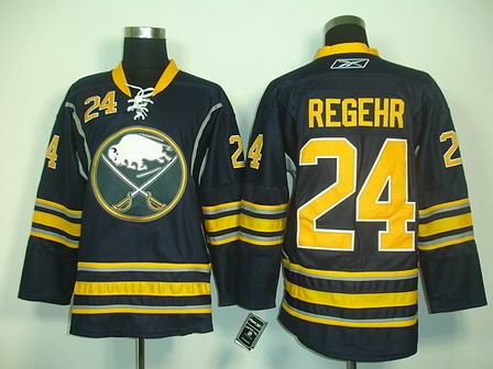 nhl buffalo sabres #24 regehr dk blue