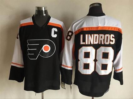 nhl calgary flames #88 Lindros black  jersey