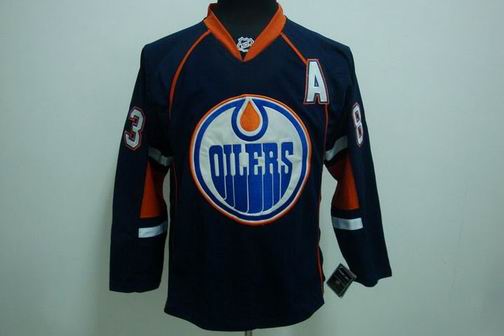 nhl edmonton oilers #83 hemsky dk.blue-01