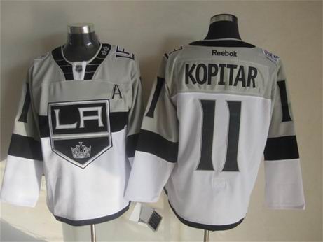 nhl los angeles kings #11 Kopitar white jersey