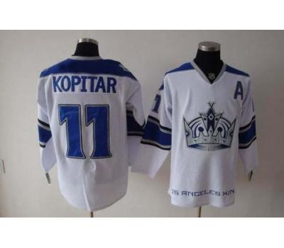 nhl los angeles kings #11 kopitar white