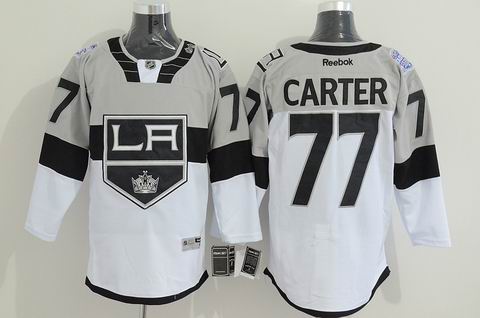 nhl los angeles kings #77 Carter white jersey