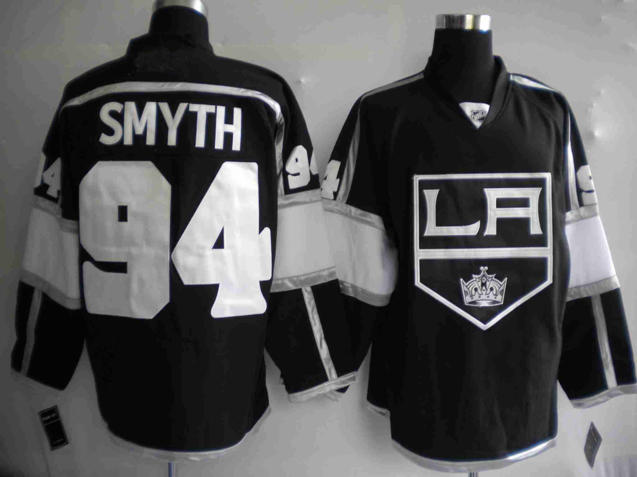nhl los angeles kings #94 smyth black