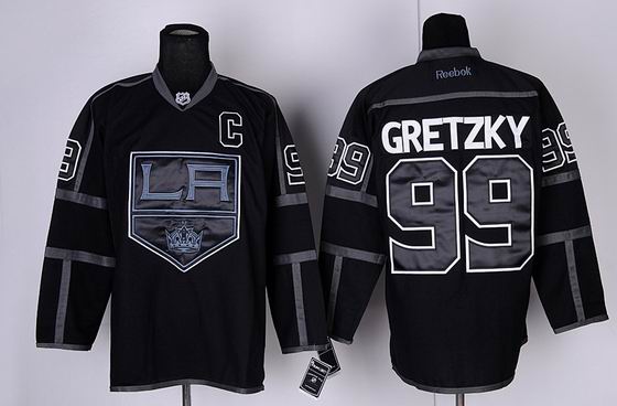nhl los angeles kings #99 gretzky black