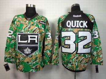 nhl los angeles kings 32 Quick camo jersey