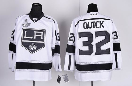 nhl los angeles kings 32 quick white jersey