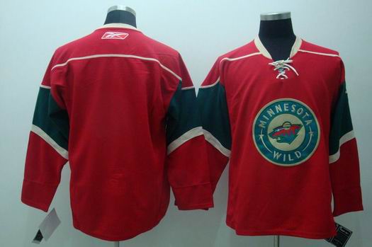 nhl minnesota wild blank red