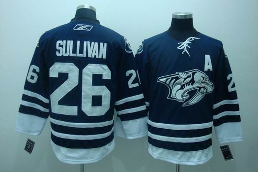 nhl nashville predators #26 sullivan blue