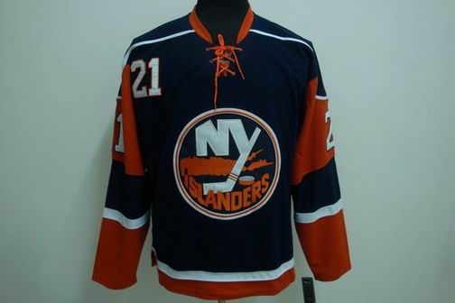nhl new york islands #21 okposo blue