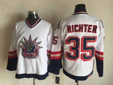 nhl new york rangers #35 Richter white jersey