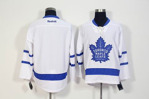 nhl toronto maple leafs blank white jersey
