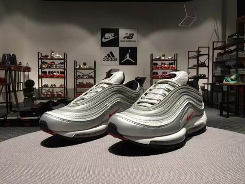 nike AIR MAX 97 OG QS shoes silver