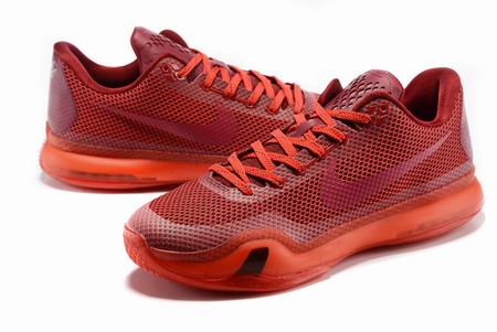 nike Kobe 10 shoes all red