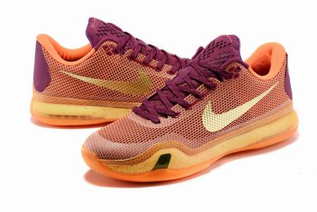 nike Kobe 10 shoes orange red