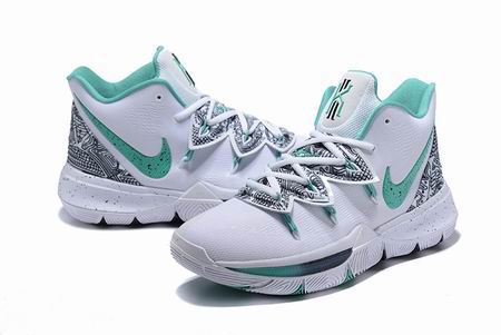 nike Kyrie 5 shoes white green