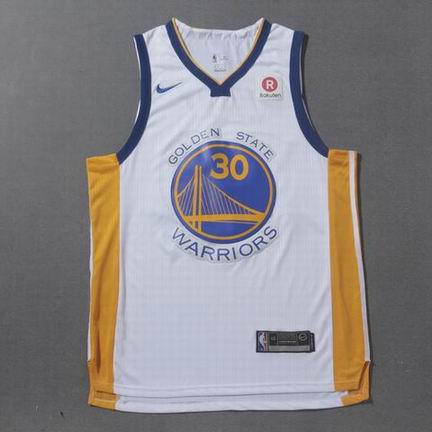 nike NBA Golden State Warriors #30 CURRY white jersey