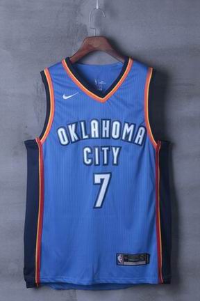 nike NBA Oklahoma City Thunder #7 Anthony blue jersey