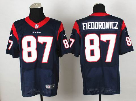 nike NFL Houston Texans 87 blue elite jersey
