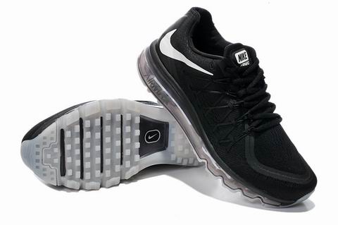 nike air max 2015 shoes black white