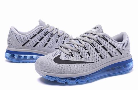 nike air max 2016 shoes grey blue