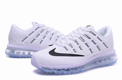 nike air max 2016 shoes white black