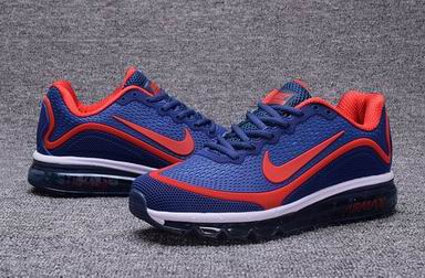 nike air max 2017 shoes blue red