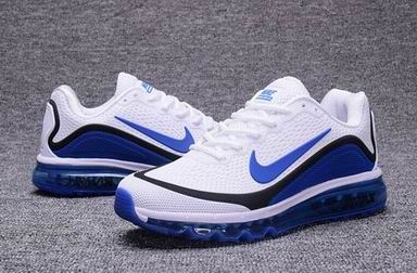 nike air max 2017 shoes white blue