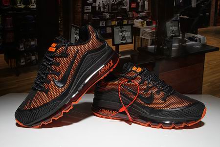 nike air max 2018 elite shoes black orange