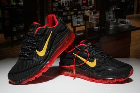 nike air max 2018 elite shoes black red golden