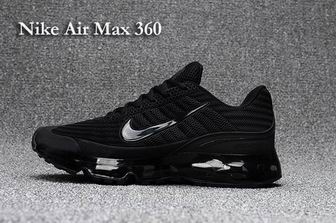 nike air max 360 shoes KPU all black