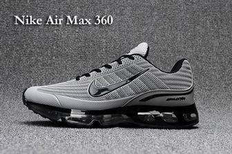 nike air max 360 shoes KPU grey black