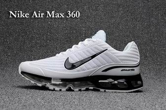 nike air max 360 shoes KPU white black