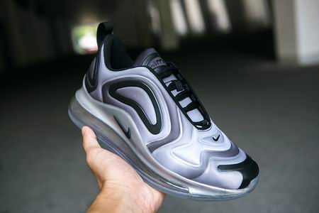 nike air max 720 shoes grey black