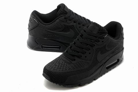nike air max 90 shoes black