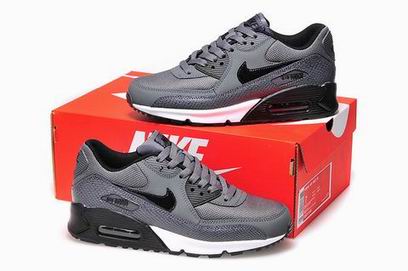 nike air max 90 shoes grey black