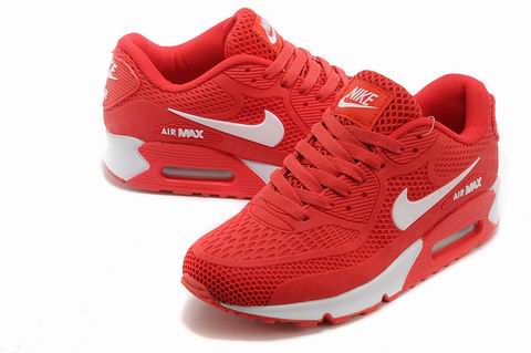 nike air max 90 shoes red white