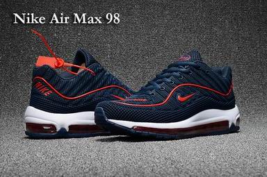 nike air max 98 shoes navy red