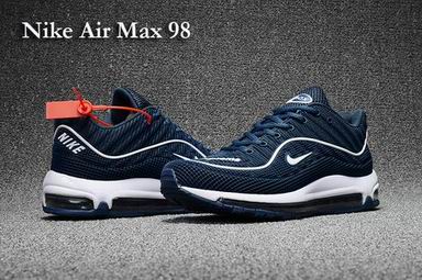 nike air max 98 shoes navy white