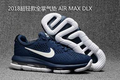 nike air max DLX 2018 shoes blue white