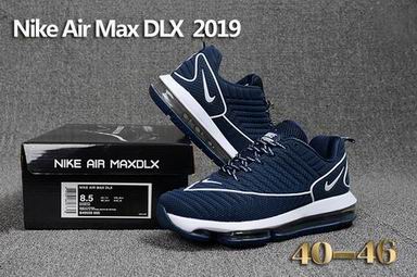nike air max DLX 2019 shoes navy white