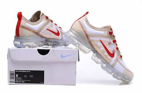 nike air vapormax 2019 shoes white golden red