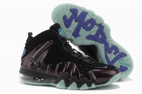 nike barkley posite max shoes purple black