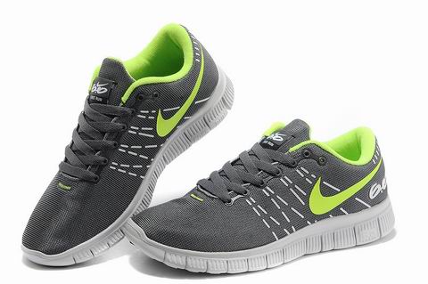 nike free 6.0 run shoes grey green