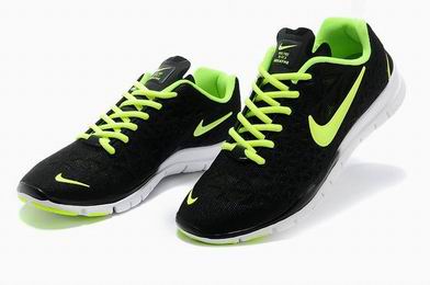 nike free TR fit 3 breathe shoes black green