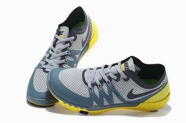 nike free trainer 3.0V3 shoes grey yellow