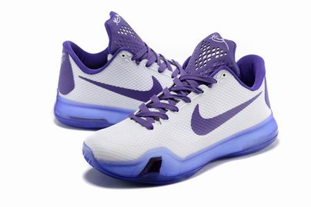 nike kobe 10 shoes white purple