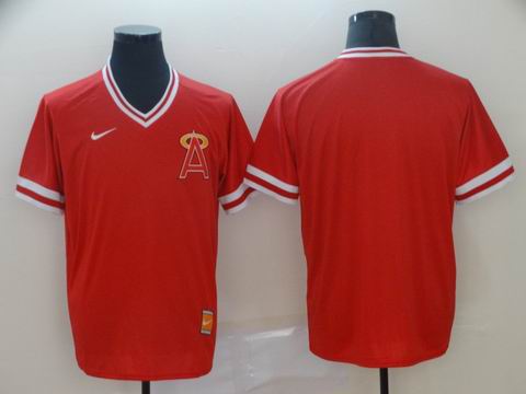 nike mlb Los Angeles Angels blank red jersey