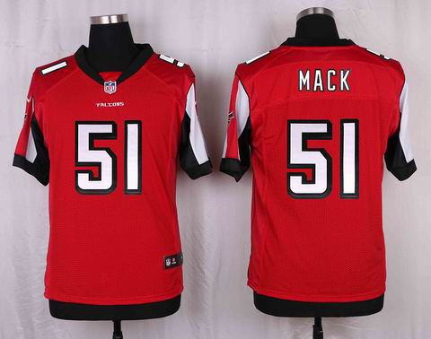 nike nfl Atlanta Falcons #51 Mack red elite jersey
